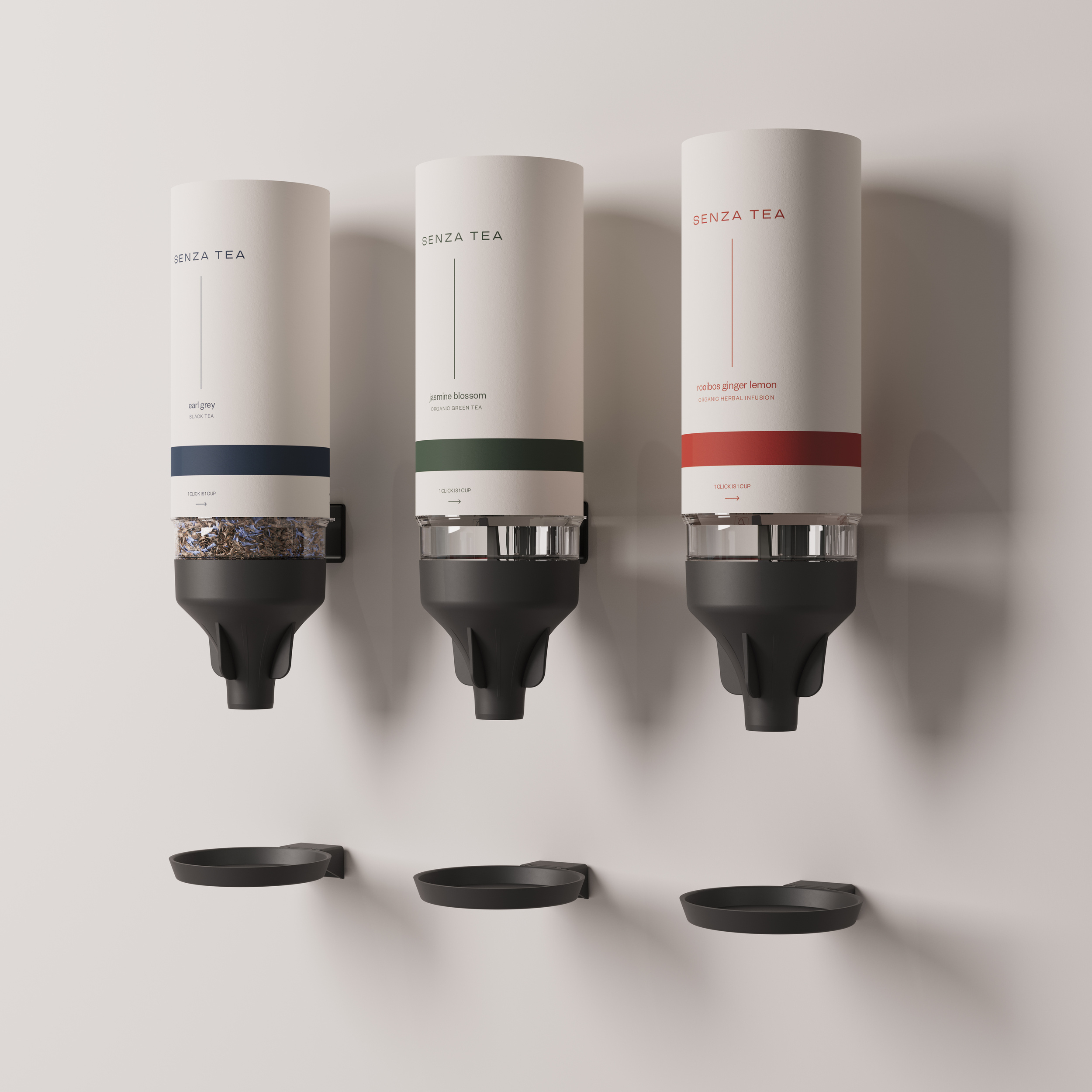 Senza Tea Company Een theedispenser die technisch en mooi samenkomt