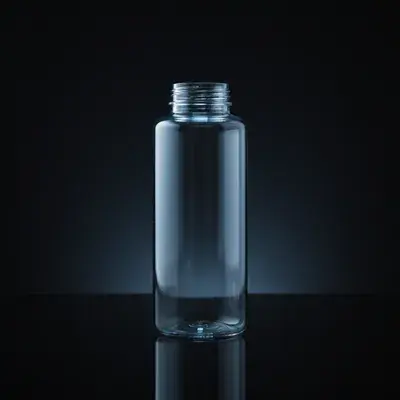 Glasheldere drinkfles