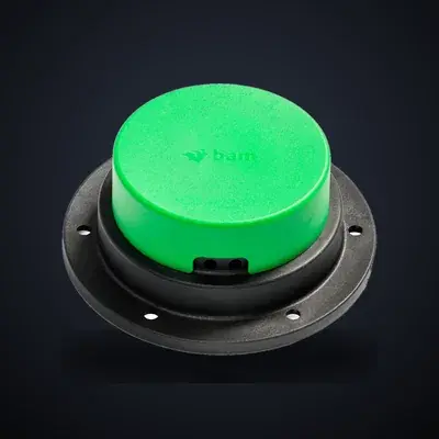 Groene kap met deksel