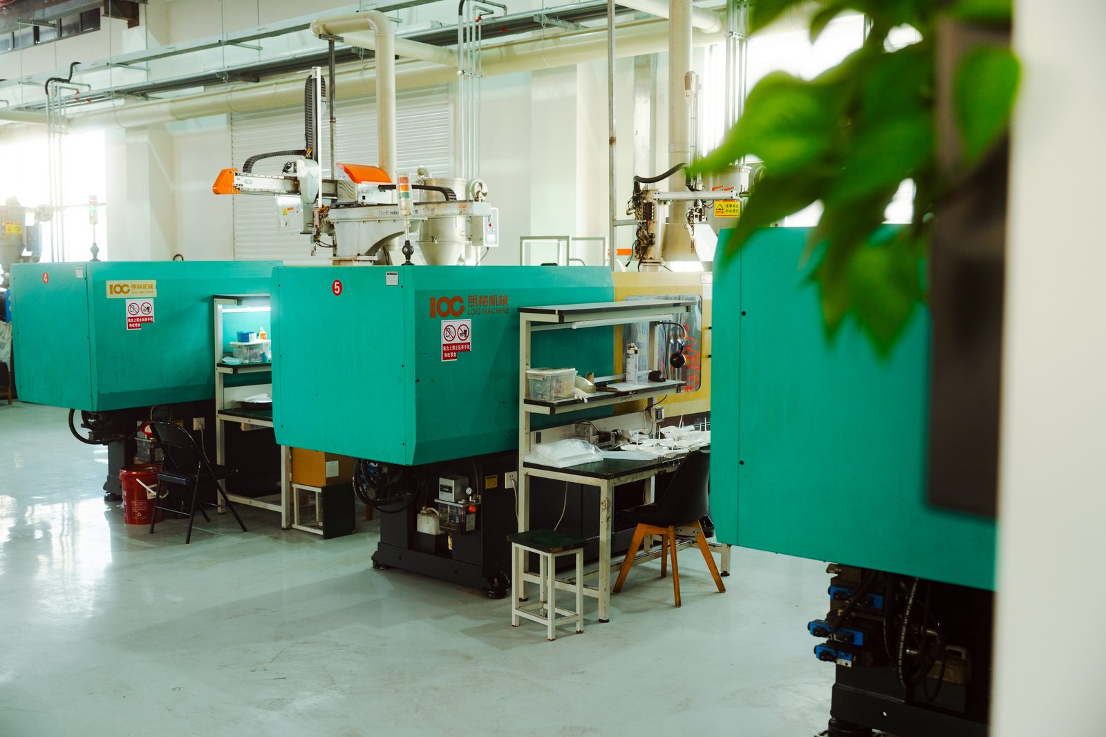 Energiezuinige Haitian-spuitgietmachine in de QDP-fabriek